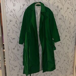 Green Trench Coat
